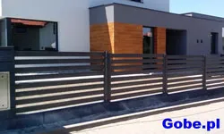 modern and simple horizontal fences