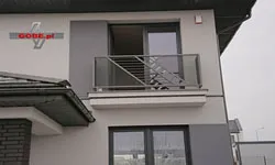 Super nowoczesna balustrada balkonowa