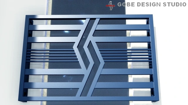 nowoczesne balustrady schodowe model Gobe 369