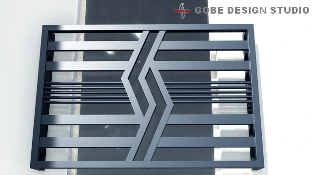 nowoczesne balustrady francuskie model Gobe 369 109 